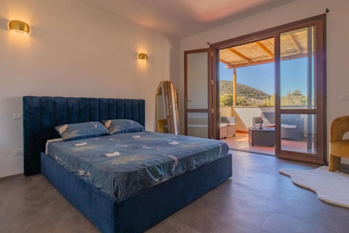 Villa Acquasalata Nisporto Bagian luar foto