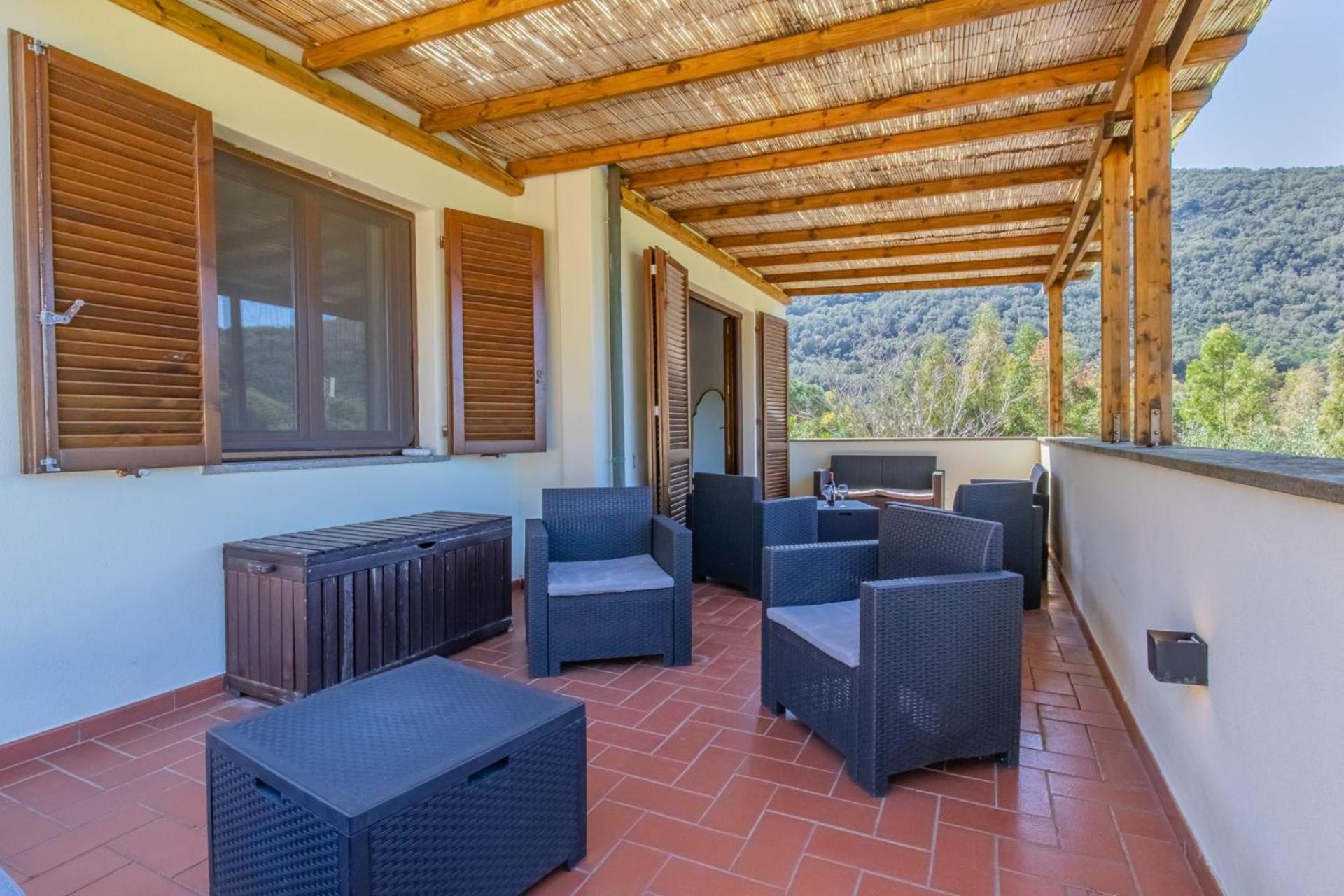 Villa Acquasalata Nisporto Bagian luar foto