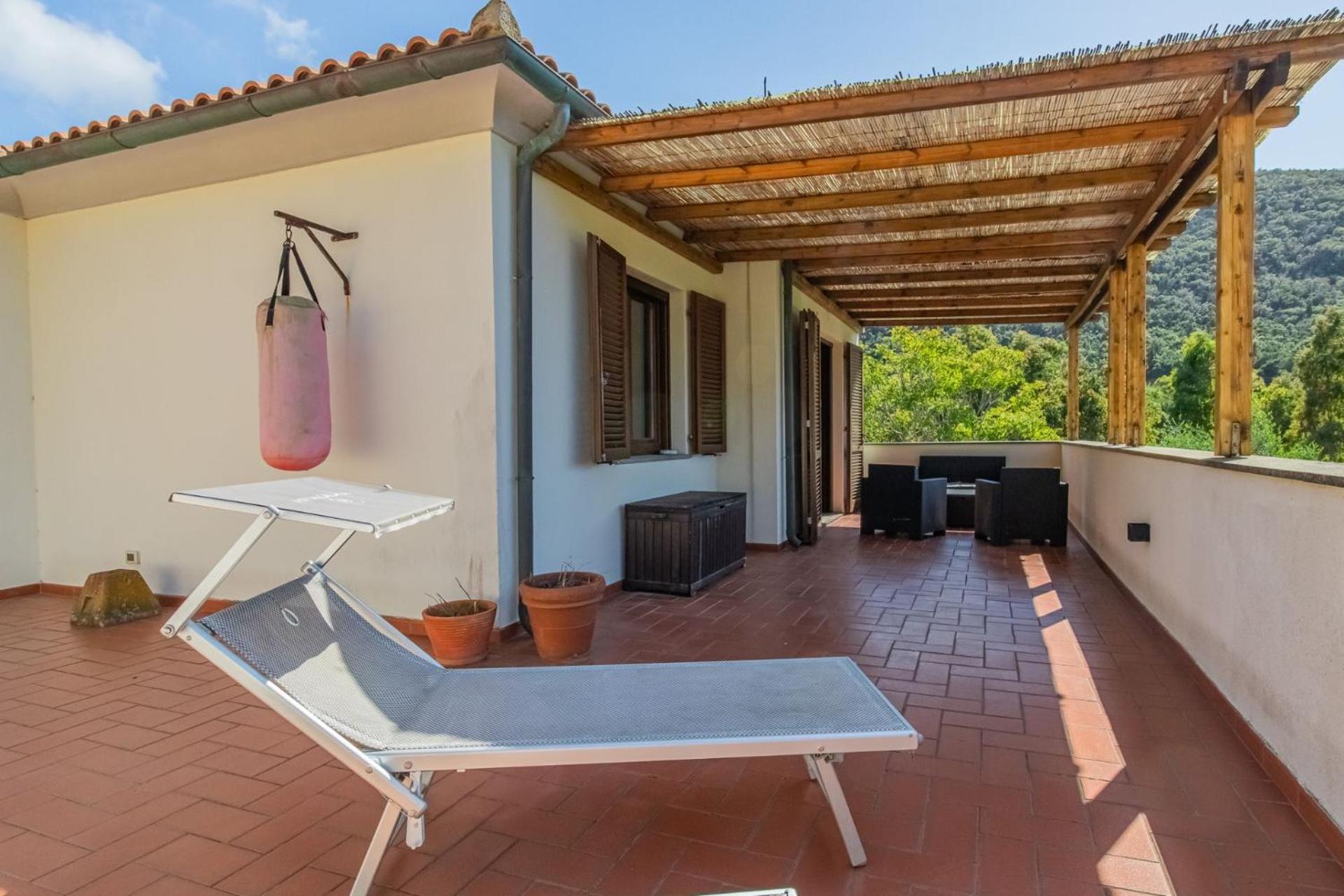 Villa Acquasalata Nisporto Bagian luar foto